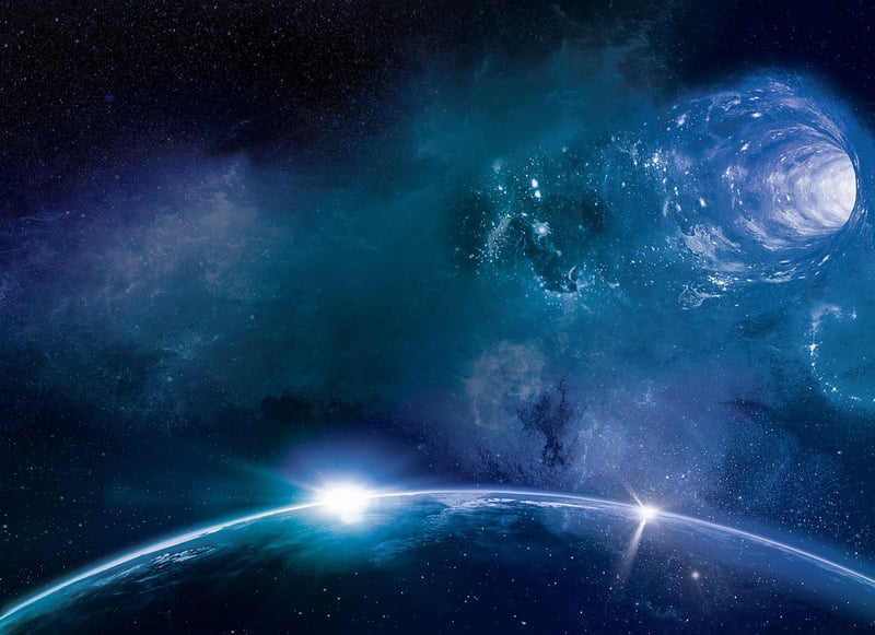 Wormhole in space